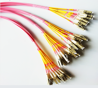Kabel Breakout MPO 12 96 Serat LC Multimode Optical Patch Cord OM4 Fiber Patch Cable Produk terlaris di pusat data