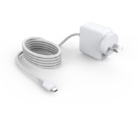 Chargeur mural GaN 45W USB-C avec câble fixe compatible avec Acer, Asus, Dell, Fujitsu, HP, Lenovo