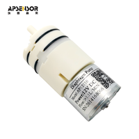 Mini pompe à air à diaphragme DC 12V 1,1 L/min, pompe à 3 chambres pour l'échantillonnage d'air de haute précision