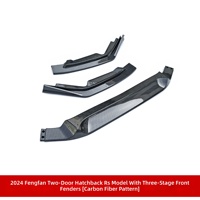 Compatible avec 24 modèles de Honda City, comprenant un spoiler avant, une lèvre avant, une aile arrière fixe, des jupes latérales, une calandre avant et un spoiler arrière.
