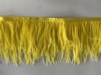 Menthe couture tissu ruban frange plumes d'autruche garniture pour bricolage artisanat vêtements robe Costume accessoire fête maison mariage décor