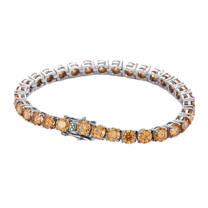 J&C Luxury 3mm 4mm Moissanite Tennis Bracelets for <b>Men</b> Women VVS Lab Diamond 925 Sterling Silver Best Gifts - Product Image 4