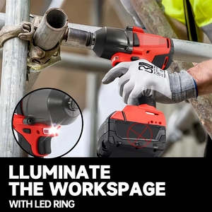 <span class=keywords><strong>Llave</strong></span> <span class=keywords><strong>de</strong></span> <span class=keywords><strong>Impacto</strong></span> Multiusos Mili <span class=keywords><strong>de</strong></span> <span class=keywords><strong>1</strong></span>/<span class=keywords><strong>2</strong></span> Pulgada y 1300NM con Luz LED <span class=keywords><strong>de</strong></span> Trabajo, Herramientas para el Hogar - Product Image 5