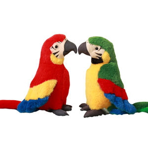 <strong>Wholesale</strong> Simulation <strong>Parrot</strong> Macaw Cacatua Galerita Plush <strong>Toy</strong> Home Decoration Creative Funny Colorful Realistic <strong>Parrot</strong> Doll - Product Image 1