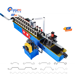 Mesin Pembentuk Roll Pintu Shutter Kustom Penjualan Langsung Pabrik Mesin Pembentuk Roll Rangka Pintu Shutter - Product Image 1