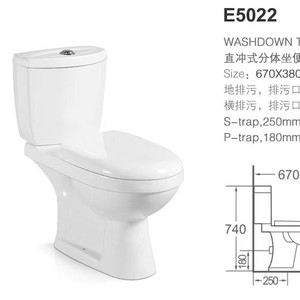 Servizi igienici moderni sanitari da bagno a pavimento ad alta efficienza moderno vaso da camera bianco fabbrica <span class=keywords><strong>ceramica</strong></span> WC - Product Image 4