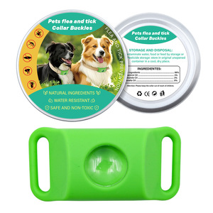 <span class=keywords><strong>Collier</strong></span> apaisant pour animaux de compagnie, sûr, aux huiles essentielles naturelles, boucle en silicone remplaçable, 60 jours <span class=keywords><strong>anti</strong></span>-puces et tiques, résistant à l'eau - Product Image 3