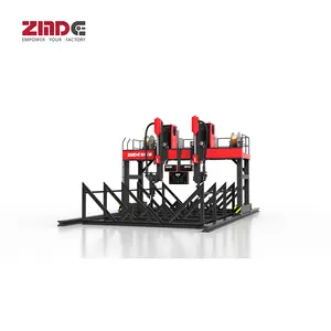 ZMDE Gantry Tipo H Beam Steel Máquina automática de soldadura por arco sumergido Máquina automática de alta precisión Soldadura por haz H