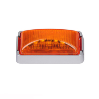 Feux de gabarit et de dégagement LED de 3 pouces x 1-1/2 pouces pour camion et remorque, conforme aux normes SAE/DOT/FMVSS108