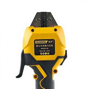 Pince à sertir hydraulique électrique, bornes de sertissage à froid, blocs et cosses de câbles pré-isolées en forme de U - Product Image 2