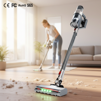 Aspirateur Cyclone sans fil, moteur sans balais, sans sac, léger, portable, avec filtre HEPA, aspiration 13KPA