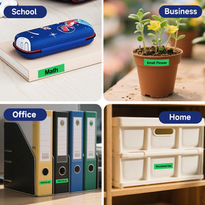 Etiquetas Compatibles con <span class=keywords><strong>Dymo</strong></span> D1 Orison 45019, Negras sobre Verde, 12 mm, Cinta Adhesiva para Impresora <span class=keywords><strong>LabelManager</strong></span> <span class=keywords><strong>160</strong></span> LM160 - Product Image 5