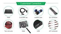 Panneaux solaires étanches en ETFE de petite taille, personnalisés, 5w 10w 20w 12v 18v, cellules solaires mono poly PCB, panneau solaire DC USB pour caméra de suivi de la faune