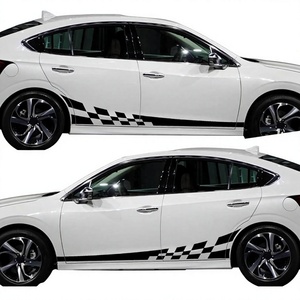 Changyuanrong Racing <strong>Car</strong> Decal Stripe Vinyl <strong>Sticker</strong> Personalized <strong>Design</strong> Truck Auto Body Side <strong>Door</strong> 7.5mil Thick Racing - Product Image 4