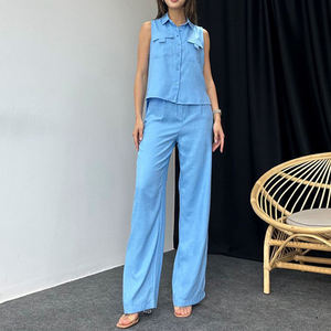 Ensemble survêtement personnalisé de jogging pour femmes, sweat-shirt à capuche uni 2 pièces en polaire épaisse automne hiver pantalon de survêtement de jogging costume/ - Product Image 4