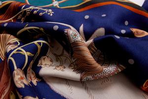 2026 New Silk <strong>Wool</strong> Square Scarf <strong>Shawl</strong> Headscarf Fashion Scarf Silk <strong>Wool</strong> Shaw - Product Image 5