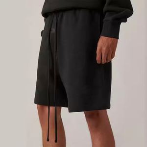 กางเกงขาสั้นลำลองสไตล์สปอร์ตสำหรับผู้ชาย ลดราคาพิเศษ คุณภาพสูง ผ้าเฟรนช์เทอร์รี่ เอวผูกเชือก ลายปะติด เป็นมิตรต่อสิ่งแวดล้อม แห้งเร็ว - Product Image 2