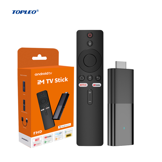 Topleo Android Tv Stick Dual WIFI Android 13 4K HD Smart Dongle Tv Box Certificado Android Tv Stick