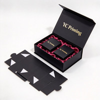 Boîte cadeau magnétique pliable de haute qualité pour vêtements, articles de beauté et accessoires