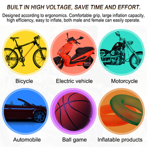Nouveau type <span class=keywords><strong>de</strong></span> pompe à air, pompe à air haute pression manuelle pour le <span class=keywords><strong>basket</strong></span>-ball, les véhicules électriques, les voitures, les vélos. - Product Image 4
