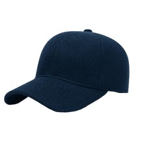 Gorra de Béisbol de Lujo para Hombre, Poliéster/Algodón, 58-60cm de Circunferencia de Cabeza, Diseño de 6/5 Paneles, Visera Profunda, Color Sólido, Deportiva