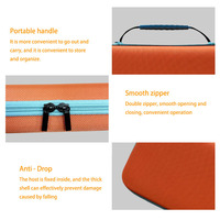 Étui de transport rigide en EVA pour Switch 2, sac de rangement portable antichoc avec emplacements pour cartes de jeu, poche en filet, sac de voyage