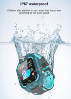 Montre avec puce de suivi GPS pour enfant, traceur GPS, localisateur personnel pour enfant et voiture avec application Android/Apple gratuite