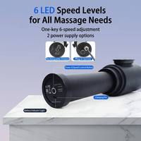 Mini Pistola de Masaje de Percusión Inalámbrica Recargable, Máquina de Masaje Eléctrica Portátil Compacta con Vibración