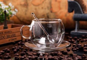 150ml 220ml 300ml Transparent <b>Double</b> <b>Wall</b> <b>Glass</b> <b>Coffee</b> <b>Cups</b> High Temperature Resistant Handles Glassware <b>Coffee</b> <b>Cup</b> - Product Image 5