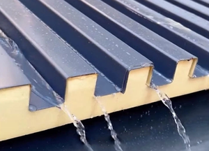 Great Wall Carreaux de panneaux extérieurs <span class=keywords><strong>Panneau</strong></span> de toiture en aluminium pour l'extérieur Sunshineroom Polyurethane Sandwich Excellente isolation Métal - Product Image 6