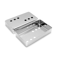 Penutup Cupronickel-3+3 Lubang untuk 6 Senar Humbucker 79x44x16.5MM-53.4 Krom untuk Gitar