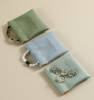 Sacs de rangement personnalisés en cuir PU pour écouteurs, bagues, colliers, boucles d'oreilles et bracelets, pour un voyage pratique