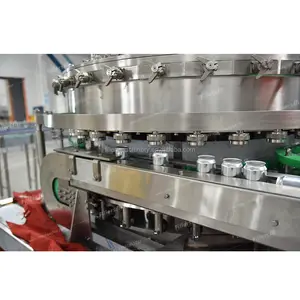High Quality Canned Carbonated Drinks Water Beverage Liquid Soft Drinking Filling Capping Machine