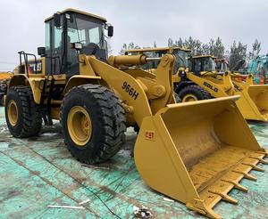 รถตักล้อยางคุณภาพสูง Caterpillar CAT966H Cat966 รถตักล้อยางญี่ปุ่นมือสอง รุ่น 966H พร้อมมอเตอร์ เกียร์บ็อกซ์ และปั๊มเกียร์ - Product Image 4
