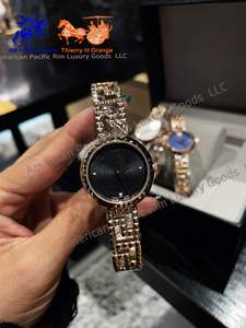 Montre décontractée pour femme en quartz diamanté, bracelet élégant en acier inoxydable, design sportif et tendance, vente en gros Cartier. - Product Image 3