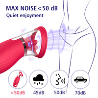 4-Modus-Zungenleck- und Saugvibrator, Nippelsauger, Sexspielzeug für Frauen, Klitorisstimulator für Damen