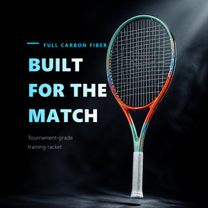 Raquette de tennis professionnelle en fibre de carbone de qualité tournoi, idéale pour les femmes, les étudiantes, les amateurs et les joueurs avancés. - Product Image 1