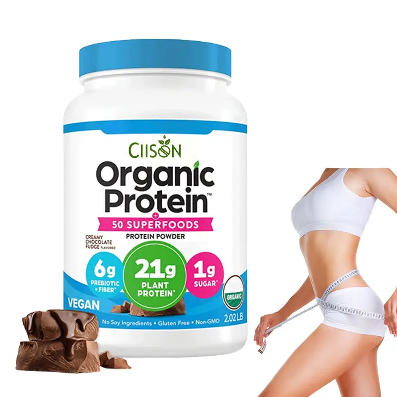 Grosir Cina Herbal Tonic Sehat Organik Berbasis Protein Bubuk Makanan Pengganti Shake dengan Coklat Non-gmo