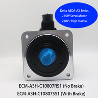 Moteur servo Delta série A3H 750W ECM-A3H-C10807RS1 sans frein ECM-A3H-C10807SS1 avec frein 220V pour équipement d'emballage CNC