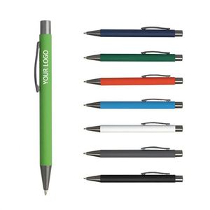 Bolígrafo Promocional de Alta Calidad Multicolor con Tacto Suave, Bolígrafo de Metal con Logotipo Personalizado - Product Image 1