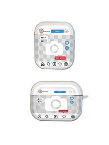 Étui pour écouteurs tendance avec impression d'interface de réseaux sociaux pour <span class=keywords><strong>AirPods</strong></span> 1/<span class=keywords><strong>2</strong></span>/3/Pro/Pro <span class=keywords><strong>2</strong></span>, coque antichoc, MOQ 30, étui personnalisé pour iPhone - Product Image 6