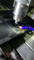 Routeur CNC entièrement automatique pour le granit avec commande à distance, moteur et boîte de vitesses