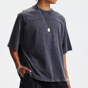 Slim Fit Modern T-Shirt Contoured Body <b>Men</b> Fashion Basic Tee 100 % Cotton <b>Stretchy</b> For Athletic Build Shape - Product Image 4