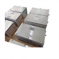 Boîtier de jonction antidéflagrant en acier inoxydable SS316 IP66 Exeb IIC T6 GB DC24V brossé pour zones industrielles dangereuses - Vente chaude