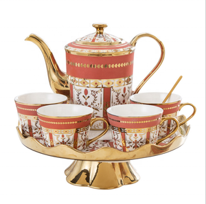 Juego de café nórdico giratorio simple de gama alta europeo - Product Image 1