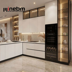 Soluzione Completa per Mobili da Cucina Minimalisti in Stile Japandi, Armadietti da Cucina Artigianali - Product Image 2