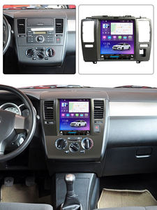 MEKEDE Car-play Auto Écran tactile de voiture Navigation GPS Caméra panoramique 360° Ventilateur de refroidissement pour <span class=keywords><strong>Nissan</strong></span> Tiida 2004-2013 - Product Image 2