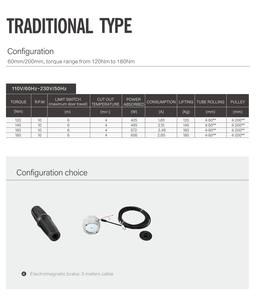 Moteur central AC pour porte à enroulement Shinilion, pour porte à enroulement simple ou double - Product Image 2