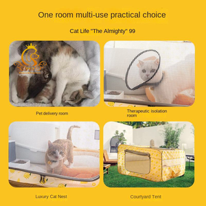 EUR PET Cage de maternité pliable et écologique <span class=keywords><strong>pour</strong></span> chiens, en tissu et fil métallique, <span class=keywords><strong>pour</strong></span> salon - Product Image 6