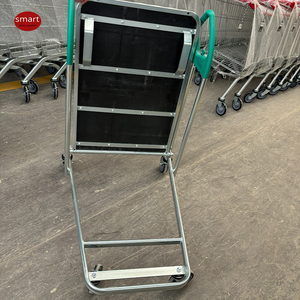 Heavy Duty Nesting Platform <strong>Trolley</strong> Folding Cash and Carry Cart for Warehouse - Product Image 5